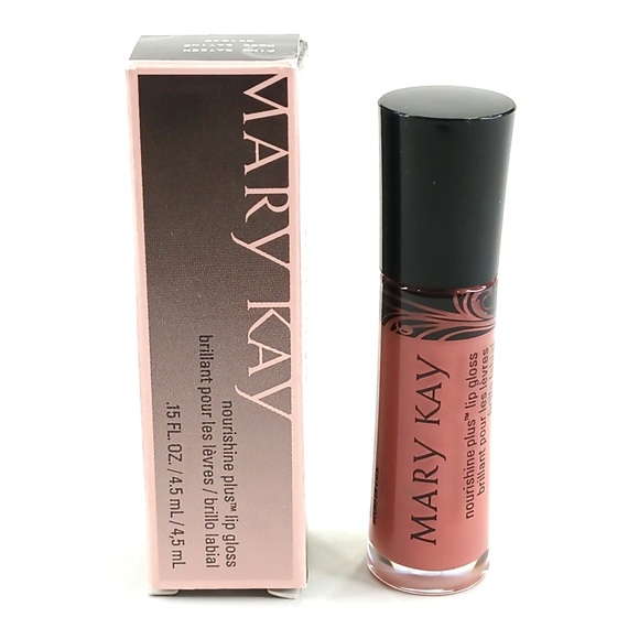 NEW in Box Mary Kay Pink Sateen NouriShine Lipgloss - Picture 1 of 2
